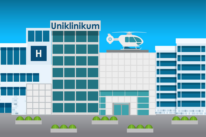 قائمة المستشفيات الجامعية في ألمانيا