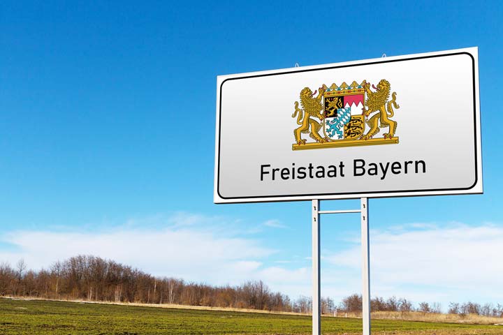 اللوحات الطرقية على حدود الولايات الألمانية