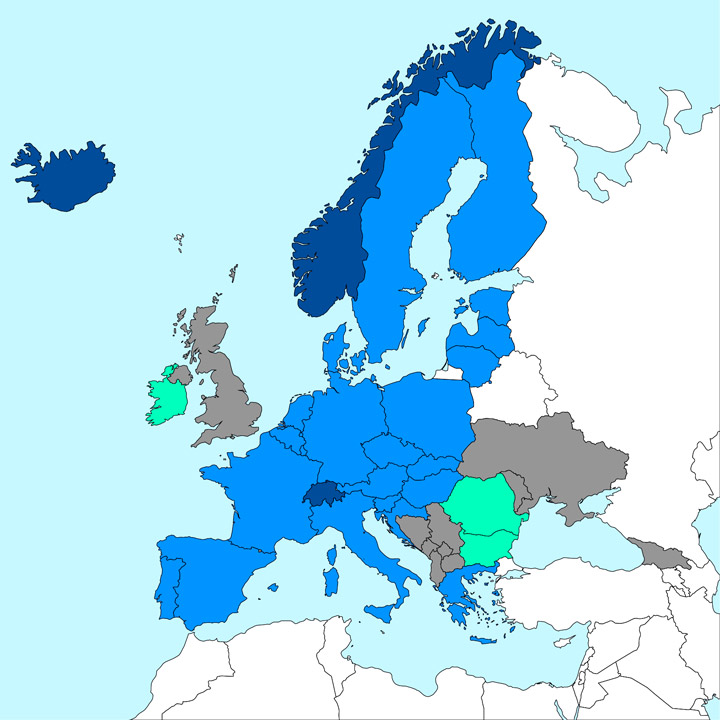 الجنسيات التي يمكنها دخول ألمانيا بدون تأشيرة