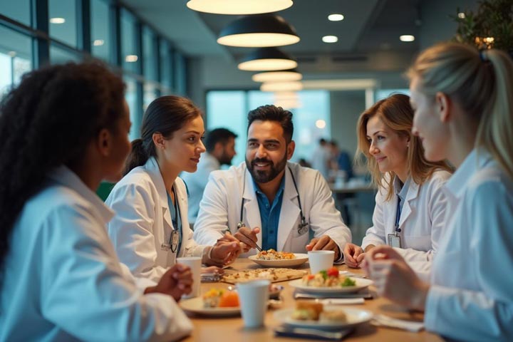 الاستفادة من استراحة منتصف النهار لممارسة اللغة الاستفادة من استراحة منتصف النهار لممارسة اللغة